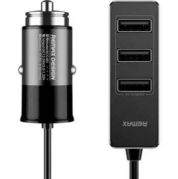 ADAPTÉR REMAX RCC-401 1x USB + 3x USB 5,5A