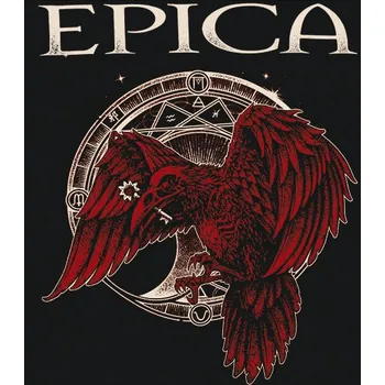 Nášivka nášivka na záda, zádovka Epica - crow