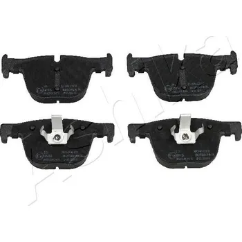 Brzdová destička Sada brzdových destiček, kotoučová brzda ASHIKA 51-00-0121