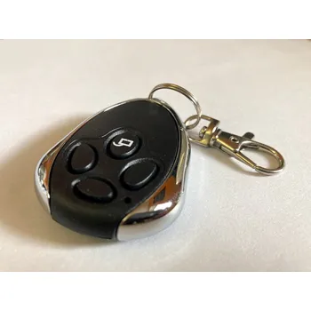 Garážová vrata Doormatic dálkový ovladač pro garážová vrata Kružík frekvence 433,92 MHz Barva: černá s chromovym okrajem