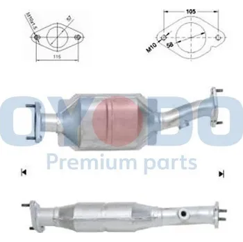 Katalyzátor Katalyzátor OYODO 10N0034-OYO