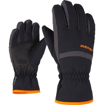 Chránič rukou Ziener LEJANO AS JUNIOR, Black/Graphite Velikost č.: 4