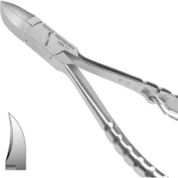 Kleště na nehty RAUE Instruments Pedice kleště na nehty zahnuté 12cm/16mm INOX