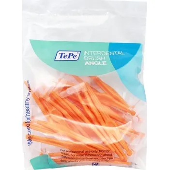 Mezizubní kartáček TePe Angle 0,45 mm oranžové 25 ks s krytem