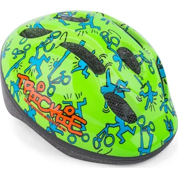 Cyklistická přilba AUTHOR Přilba Trickie (153 zelená/modrá), Velikost 49-56cm