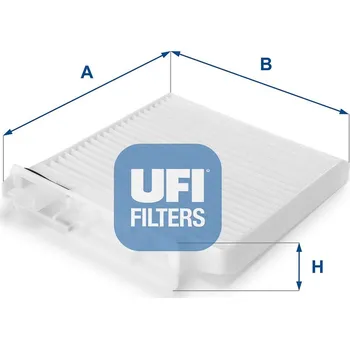 Ventilátor topení a klimatizace Filtr, vzduch v interiéru UFI 53.104.00