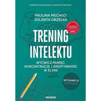 Trening intelektu wyd.3 rozszerzone - Paulina Mechło, Jolanta Grzelka