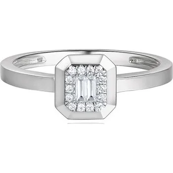 Prsten Prsten SILVERINO se zirkony 8656-54