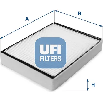 Ventilátor topení a klimatizace Filtr, vzduch v interiéru UFI 53.077.00