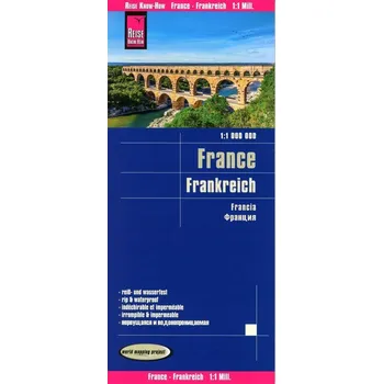 Reise Know-How Landkarte Frankreich / France (1:1.000.000) - Rump, Peter