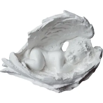 Vánoční dekorace IDARY Anděl spí v křídlech 9cm