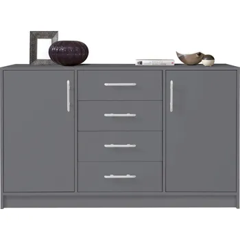 Komoda Komoda 4S2D SMART SRK1 antracit, 140 cm