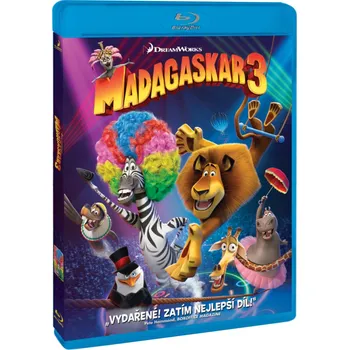 DVD film Madagaskar 3 (2012)
