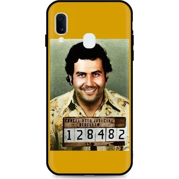 Pouzdro na mobilní telefon Kryt Samsung A20e silikon Pablo Escobar (obal neboli pouzdro na Samsung A20e)