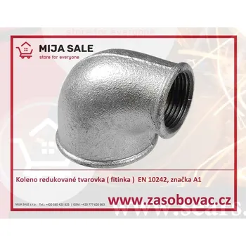 Fitinka 090 FF R- 3/4"X1/2" - Koleno redukované tvarovka ( fitinka ) EN 10242, značka A1