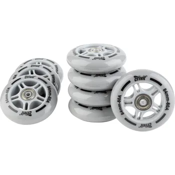 Kolečkové brusle CRIVIT Kolečka na in-line brusle 72 / 80 / 84 / 90 mm (84 mm)