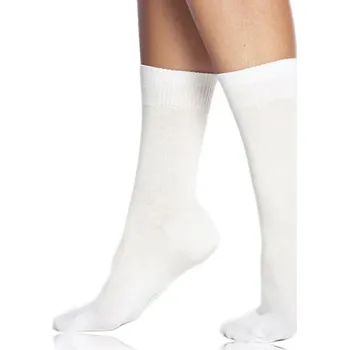 Dámské ponožky Bellinda BAMBUS LADIES COMFORT SOCKS 5x - Dámské bambusové ponožky 5 ks - BE496862 bílá 39 - 42