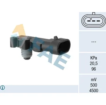 Čidlo automobilu Senzor tlaku sacího potrubí FAE 15013