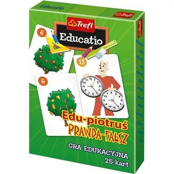 Puzzle Karty Edu Piotruś - Prawda-fałsz TREFL