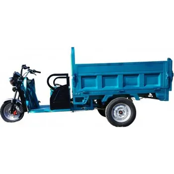 Elektrotříkolka Elektrická tříkolka Cargo 700, Barva modrá, kapacita baterie 60V 45Ah
