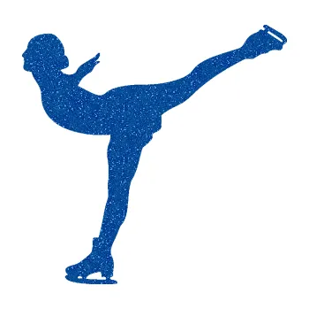 Polep vozidla SAMOLEPKA Krasobruslení 014 levá krasobruslařka (88 - Ultra Metalic modrá) NA AUTO, NÁLEPKA, FÓLIE, POLEP, TUNING, VLASTNÍ TEXT, TISK, AUTOSAMOLEPKY.cz, POLEPY, OBRÁZEK, LOGO, SAMOLEPKY