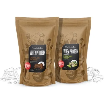 Protein Protein a Co Protein&Co. CFM WHEY PROTEIN 80 2000 g Příchuť: Playful cherry