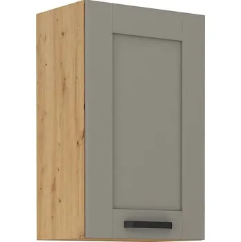 Kuchyňská skříňka Horní skříňka LUNNA SVĚTLE ŠEDÁ / ARTISAN 45 G-72 1F