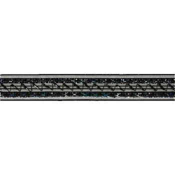 Stuha Stuha dekorační černá - 1 m (Stuha dekorační černá - 1 m)