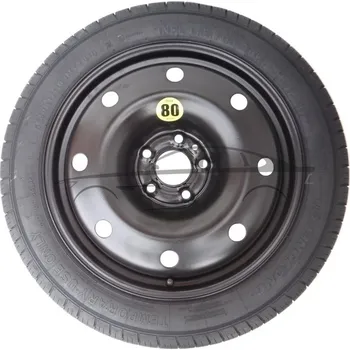 Plechové kolo Sada - Dojezdové kolo JEEP RENEGADE R17 5x110x65,1 + gola klíč + hever + obal na hever