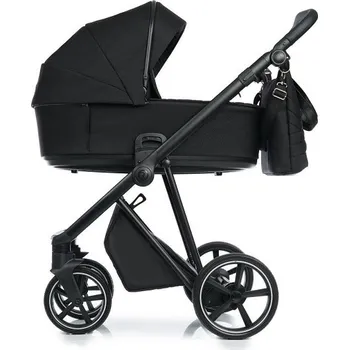 Dětské zboží ROAN kombinovaný kočárek IVI True Black