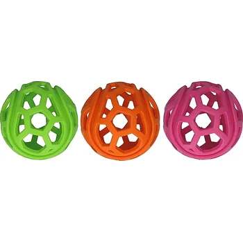 Hračka pro psa Dog Comets Titan děrovaný míč 11,5cm Oranžová