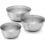 Brabantia Mísy sada 1L, 1.6L a 3.0L matná ocel