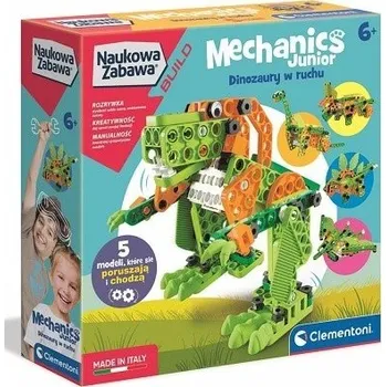 Hračka pro nejmenší CLEMENTONI LABORATOŘ MECHANIKY JUNIOR DINOSAUŘI 50681