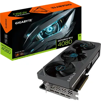 Gigabyte RTX 4080 16 GB (GV-N4080EAGLE OC-16GD) Grafická karta Gigabyte RTX 4080 16 GB (GV-N4080EAGLE OC-16GD)