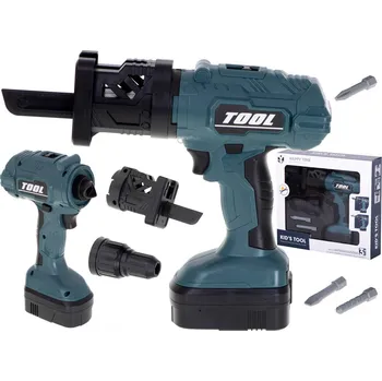 Dětská dílna Recenze Dětská elektrická vrtačka, šroubovák, přímočará pila