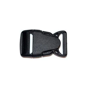 Knoflík Spona plastová 30 mm černá vzor 3