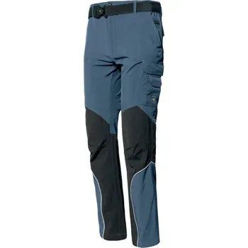 Pánské kalhoty Kalhoty do pasu ISSA EXTREME LIGHT softshellové světle modrá M