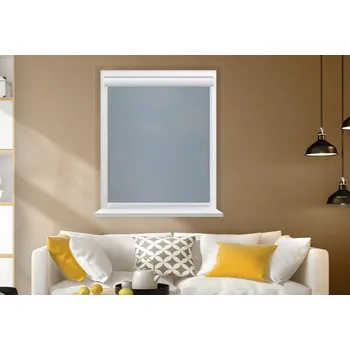 Roleta Rolux Vnitřní zastiňující látková roleta Color hit Světle modrá (BERLIN 0930), 500 mm, 1600 mm