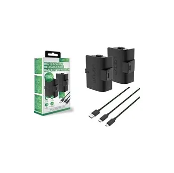 Hra pro Xbox One VENOM VS2883 Xbox Series S/X & One Black High Capacity Twin Battery Pack + 3 meter cable (X1/XSX)
