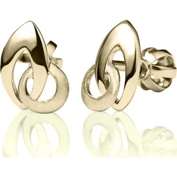 Náušnice Peckové zlaté náušnice Libea Materiál šperku: Žluté zlato