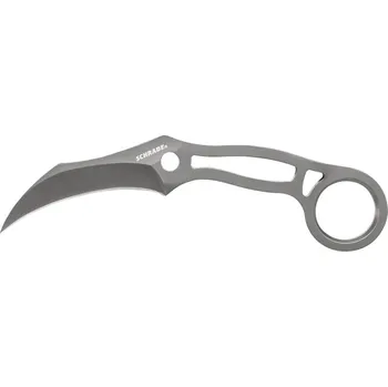 Bojový nůž Schrade SCH111 karambit šedý