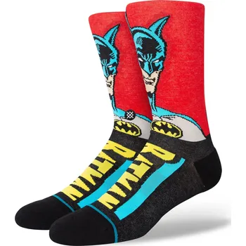 Pánská móda stance Ponožky batman comic crew socks black