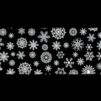 CuteNails Zdobicí fólie - Sněhové vločky