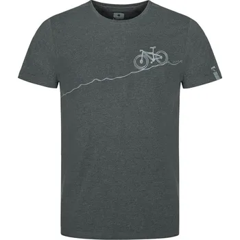 Pánské tričko LOAP Bonk tmavě šedé S