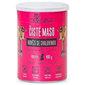 Krmivo pro psa NATURECA konz. hovězí se svalovinou pro psy 400g