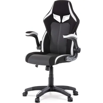 Herní židle Autronic KA-Y352 stříbrné/černé/bílé