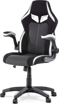 Herní židle Autronic KA-Y352 stříbrné/černé/bílé