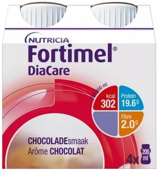 Speciální výživa Nutricia Fortimel DiaCare 4x 200 ml