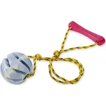 Míč se spirálou plovací Vanil. 6cm SP - duhové barvy