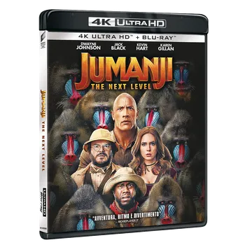 Blu-ray film Jumanji: Další level (2019), 4K Ultra HD Blu-ray